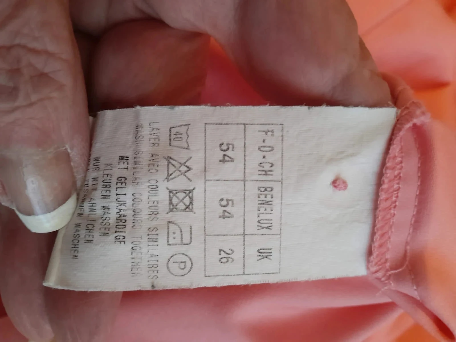 Roze blouse, merk Damart, maat 54 – photo 9